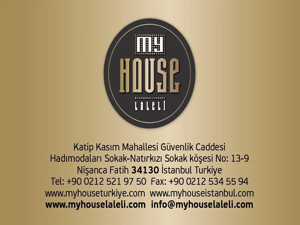 My House Laleli Hotel Istanbul